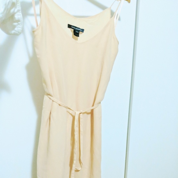 French Connection Dresses & Skirts - French connection peach spaghetti strap dress
